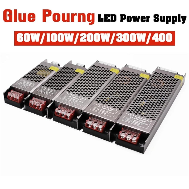 LED Power Supply 24V 200W Glue Pouring Reinforced Lighting DC Driver - Image 2